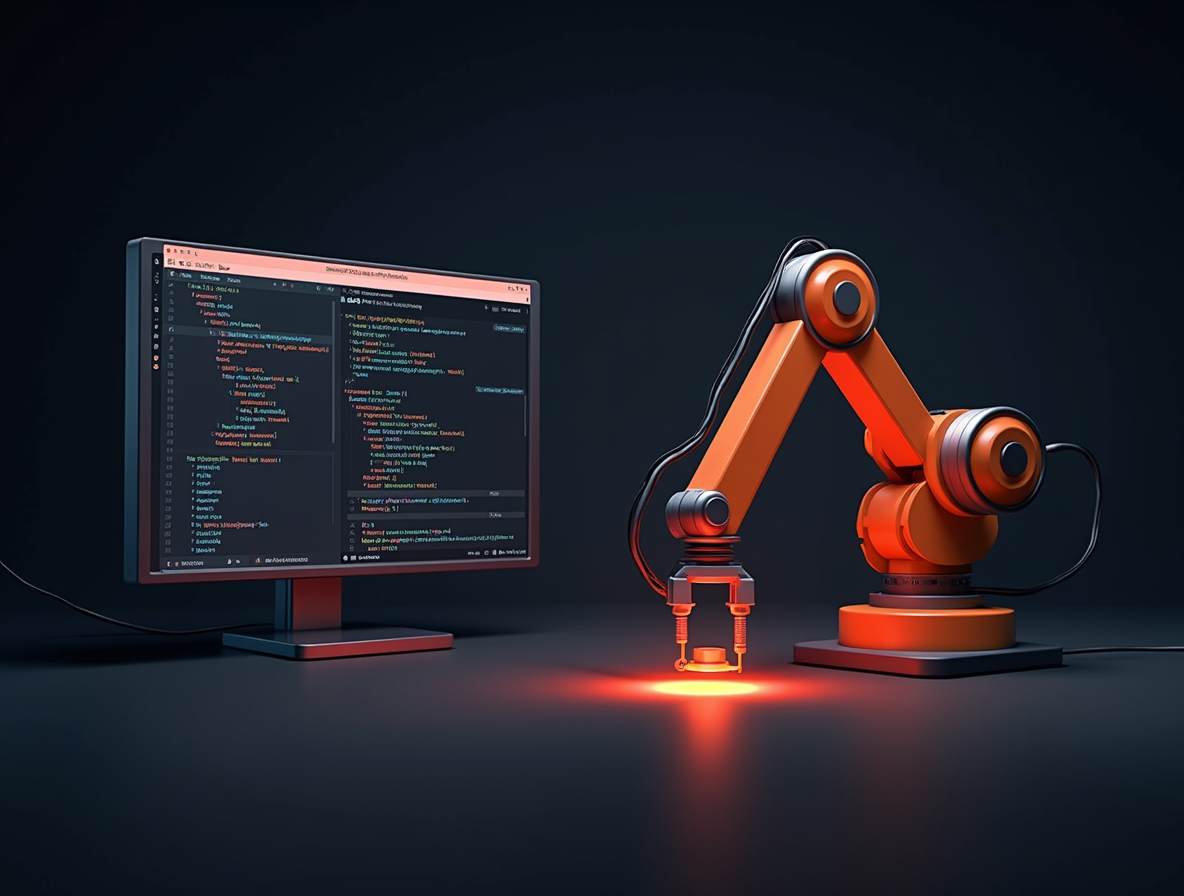 A 2-DOF arm you can train in the simulator first